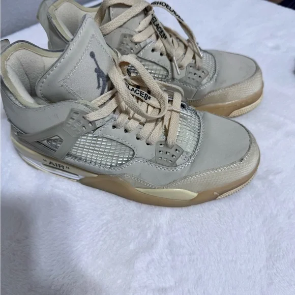 Jordan shoes Jordan 4 Retro Neutral Beige Retro Sneakers - Picture 17 of 17